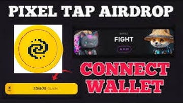 PIXEL Tap To Earn:How To Play | Connect Your BYBIT Wallet To Pixeltap In malyalam PixelVerse AirDrop
