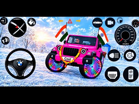 Modified Mahindra Thar Car Games: Indian Cars (Gadi Wala Game) - Car Games Android Gameplay 2026