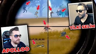 APOLLOO VS TİLKİ SELİM 22 KILL  Pubg Mobile