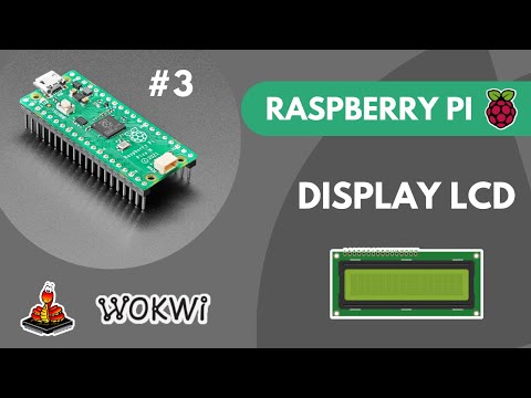 16X2 LCD DISPLAY - I2C | RASPBERRY PI PICO - MICROPYTHON | COMPLETE CODE | WOKWI #3