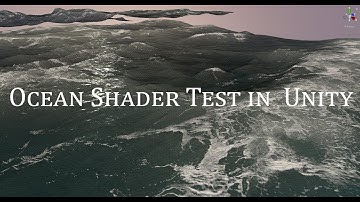 White Wind, The Arctic Tern Journey Project : Ocean shader test in Unity