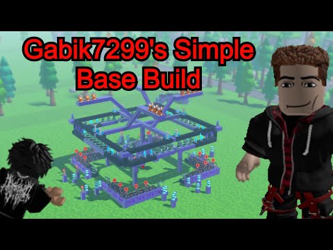 Crafting a Powerful Base for Gabik7299 in Zombie Defense - Roblox