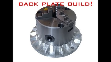 CNC rotary table chuck adapter build