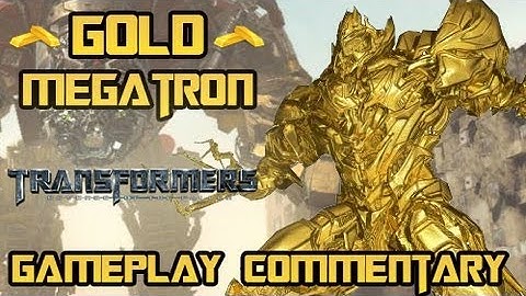 Transformers Revenge Of The Fallen - Gold Megatron Multiplayer Gameplay Commentary