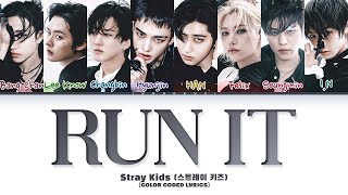 Stray Kids (스트레이 키즈) ‘RUN IT’ Lyrics (Color Coded Lyrics)