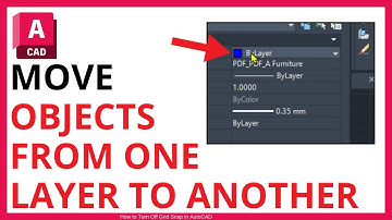 How to Move Objects From One Layer to Another in AutoCAD