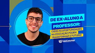 De ex-aluno a professor: como as oportunidades na educação podem transformar o futuro!