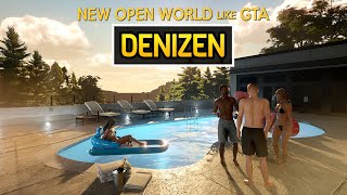 Denizen Early Access Gameplay Preview | New Realistic First Person Sims Life Simulator Like Gta 6