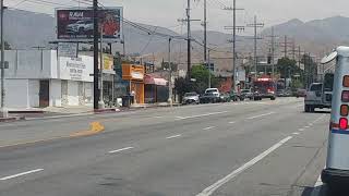 LAFD Engine 98 Responding