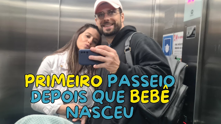 PRIMEIRO PASSEIO DEPOIS DO NASCIMENTO DO BEBÊ