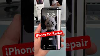 iPhone 15 Plus Broken Screen Replacement, Easy Fix!  #phonerepair #fix #iphone #apple