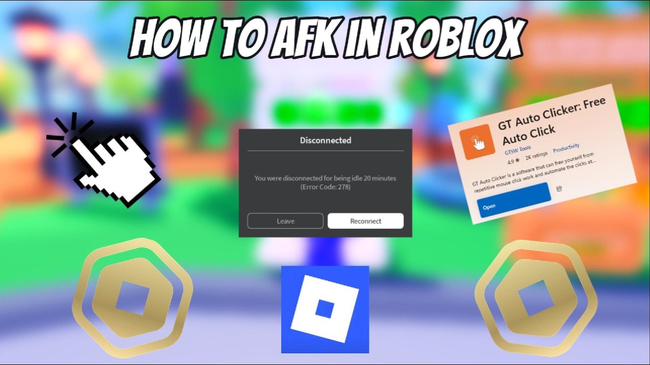 HOW TO AFK IN ROBLOX! - YouTube