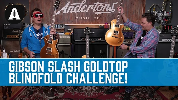 Can a Blindfolded Lee Guess the Gibson Slash Goldt...