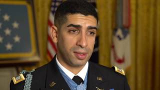 Behind the scenes with Medal of Honor Recipient Captain Florent Groberg