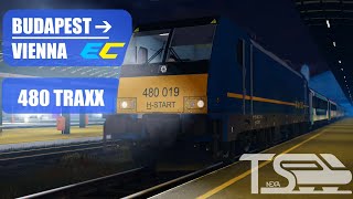 ROBLOX Train Sim | EuroCity from Budapest to Vienna | MÁV 019 TRAXX Cab Ride 🇭🇺➡️🇦🇹 screenshot 2