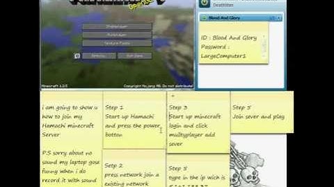 How to join a Hamachi minecraft server