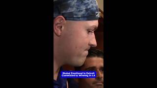 Tarik Skubal emotional in Detroit homecoming, committed to winning with Dodgers