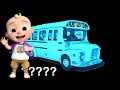 CocoMelon Wheels On The Bus Speed Down Every 15 Seconds!!! | LullaBus 1Min 29Sec "Memes Variations"