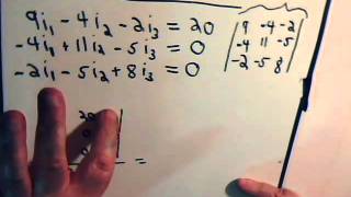 Electrical Circuits Video#18: Mesh Current Analysis Format Approach Approach Example #3 Part B