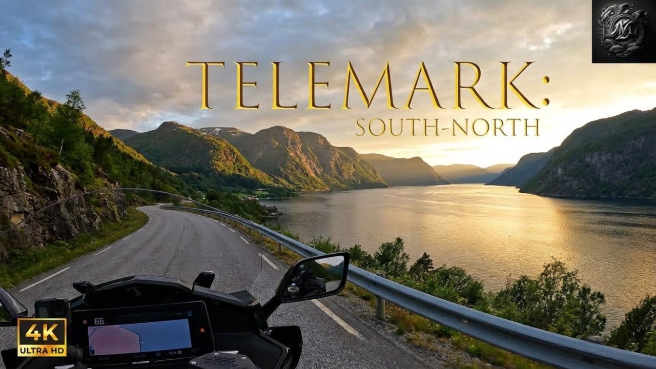 Riding Telemark South To North On A 2024 K1600GTL