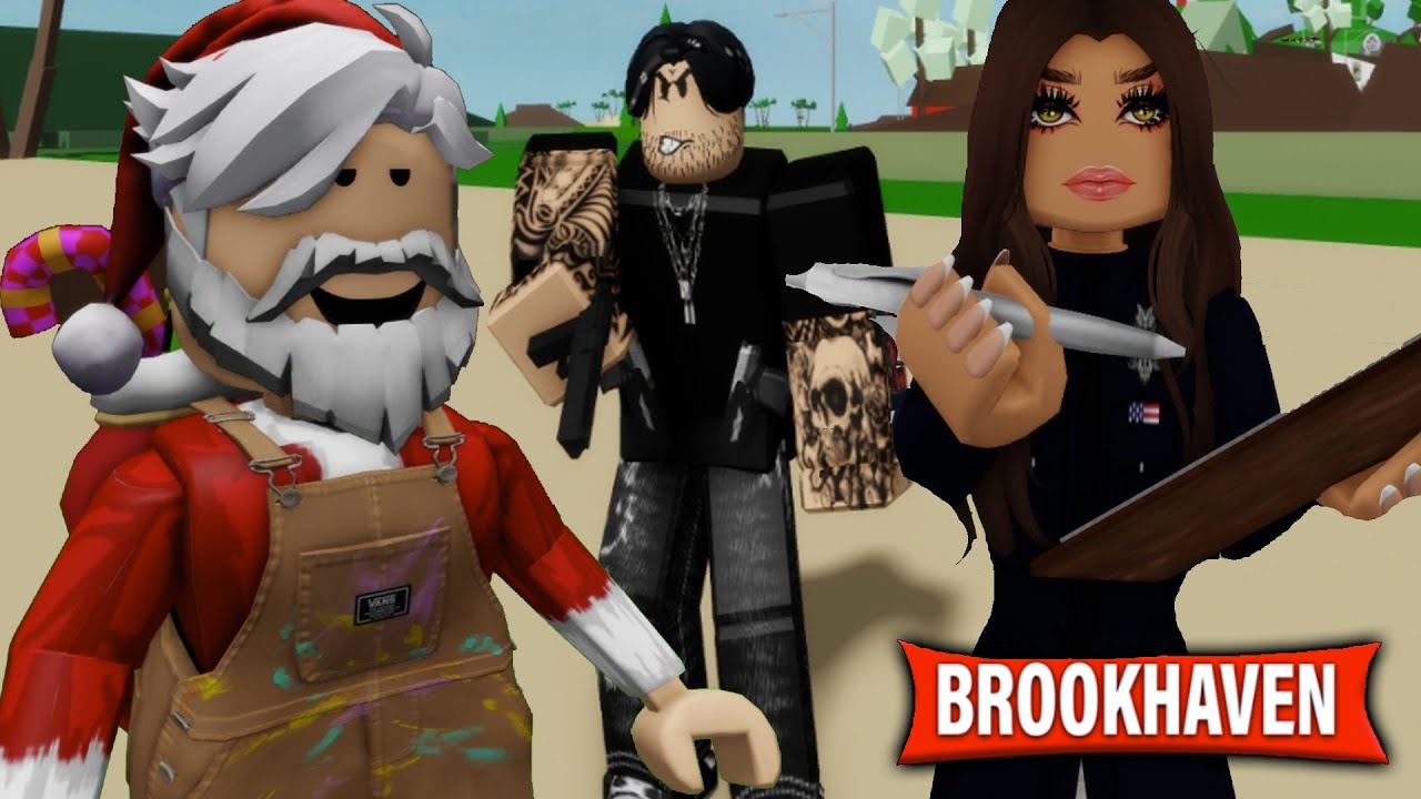 Brookhaven RP (Roblox) - Tapaus joulupukki...