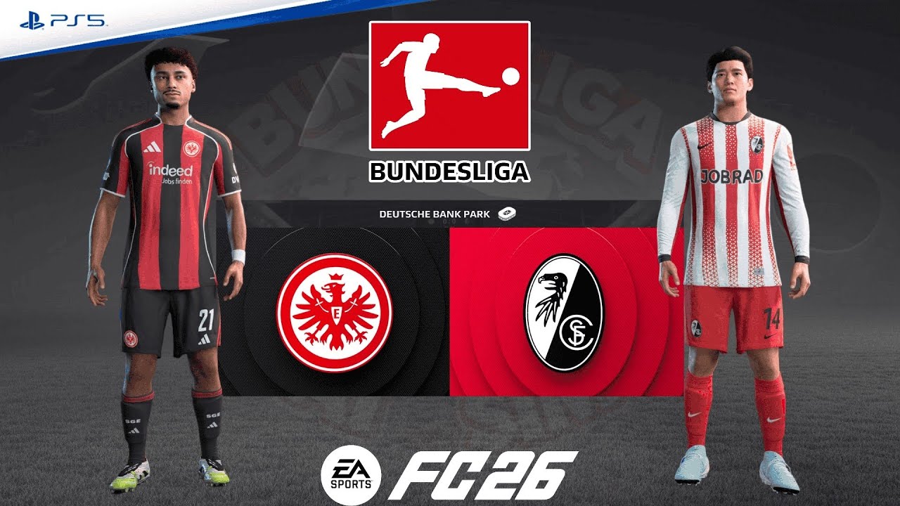 Frankfurt v Freiburg  | Bundesliga 25/26 Matchday 24 | Match Simulation | FC 26 – PS5™ [4K]