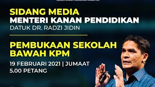 Pembukaan Sekolah || KPM