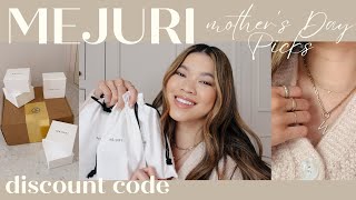 NEW MEJURI JEWELRY - My Mother's Day top picks (special & sentimental) & Mejuri Influencer Discount
