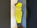 Sentro knit dress tutorial