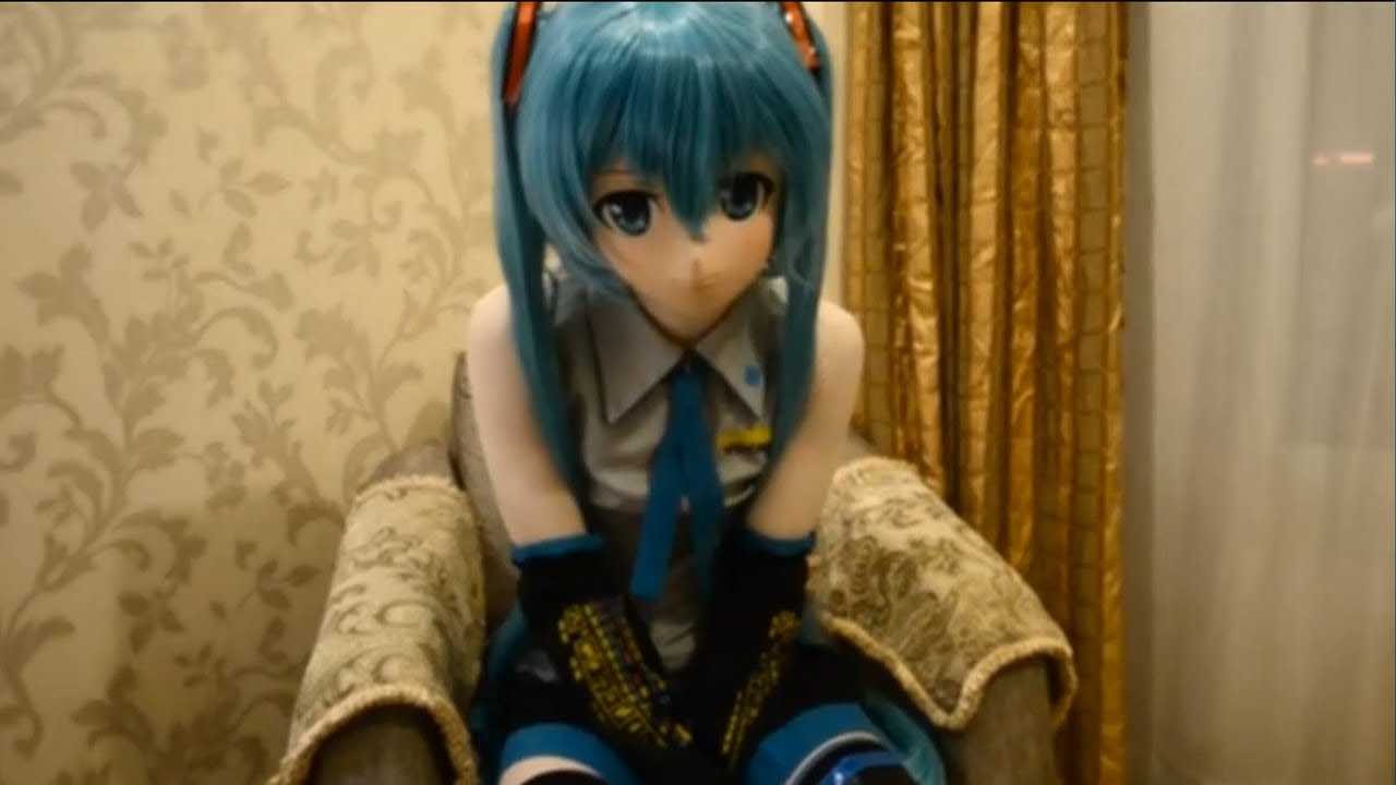 【着ぐるみ】久々に初音ミクのコスプレ【kigurumi】animemask Hatsune Miku - YouTube