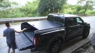 Osias Retractable Tonneau Cover--Easy 3 Minutes Installation Tutorial