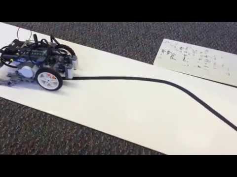 BrickPi Line following robot