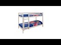 Favorite View British Review! Comfy Living 2ft6 Shorty Single Wooden Bunk Bed in Natural Pine Zara