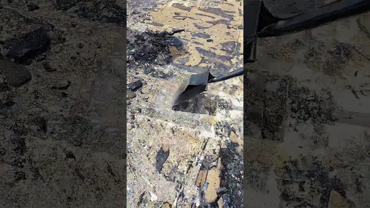 flat roof for hot tar