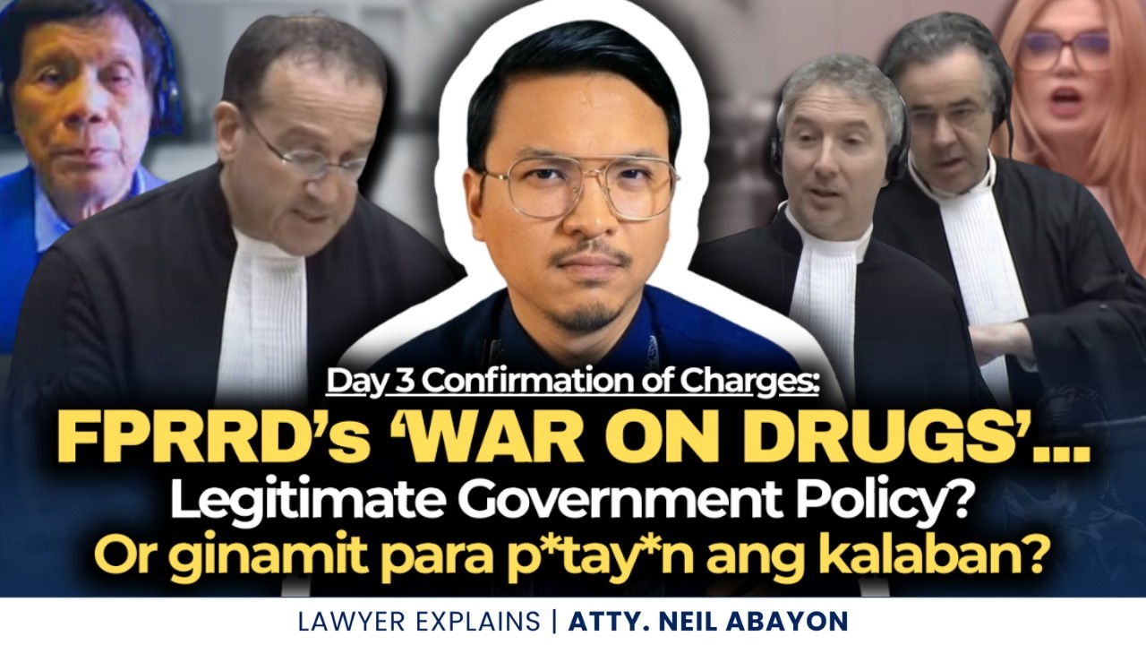 DAY 3-FPRRD Confirmation of Charges—DEFENCE v. PROSECUTION! #LawyerExplains #AttorNEIL