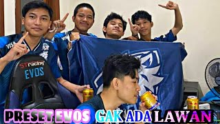 PRESET ALIGHT MOTION EVOS ESPORT🎶GAK ADA LAWAN