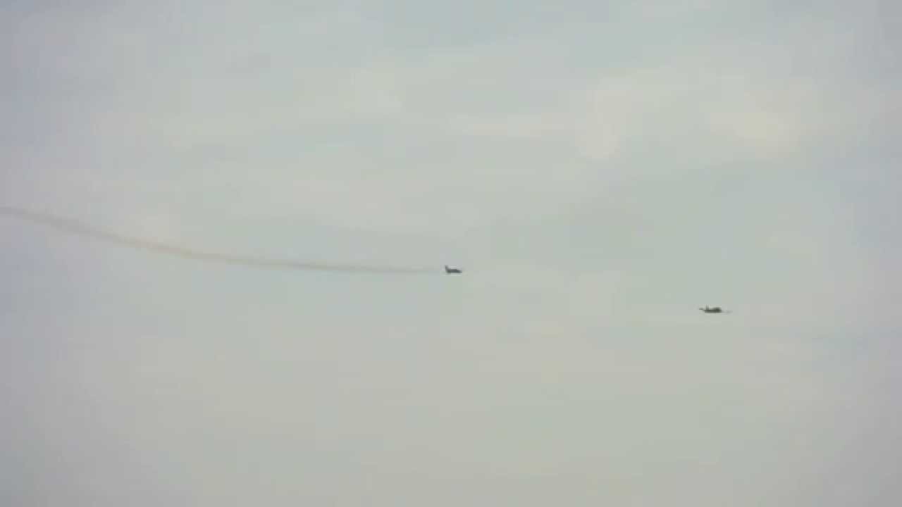 "Red Star and The Dragon" flyby - CIAS 2013