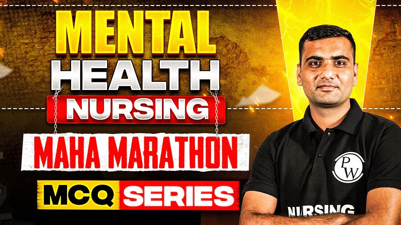 Mental Health Nursing (MHN) Marathon Session | AIIMS NORCET 8 & All Nursing Exams | MCQ Series