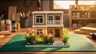 👉 Building a Luxury Cardboard House From Scratch! 🏠✨