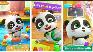 Talking  Panda "Bus  Games Educational Pretend Play" Android Apps Game Video screenshot 5
