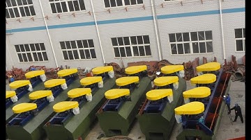 Flotation machine operation and transportation  of gold Flotation plant in Morocco