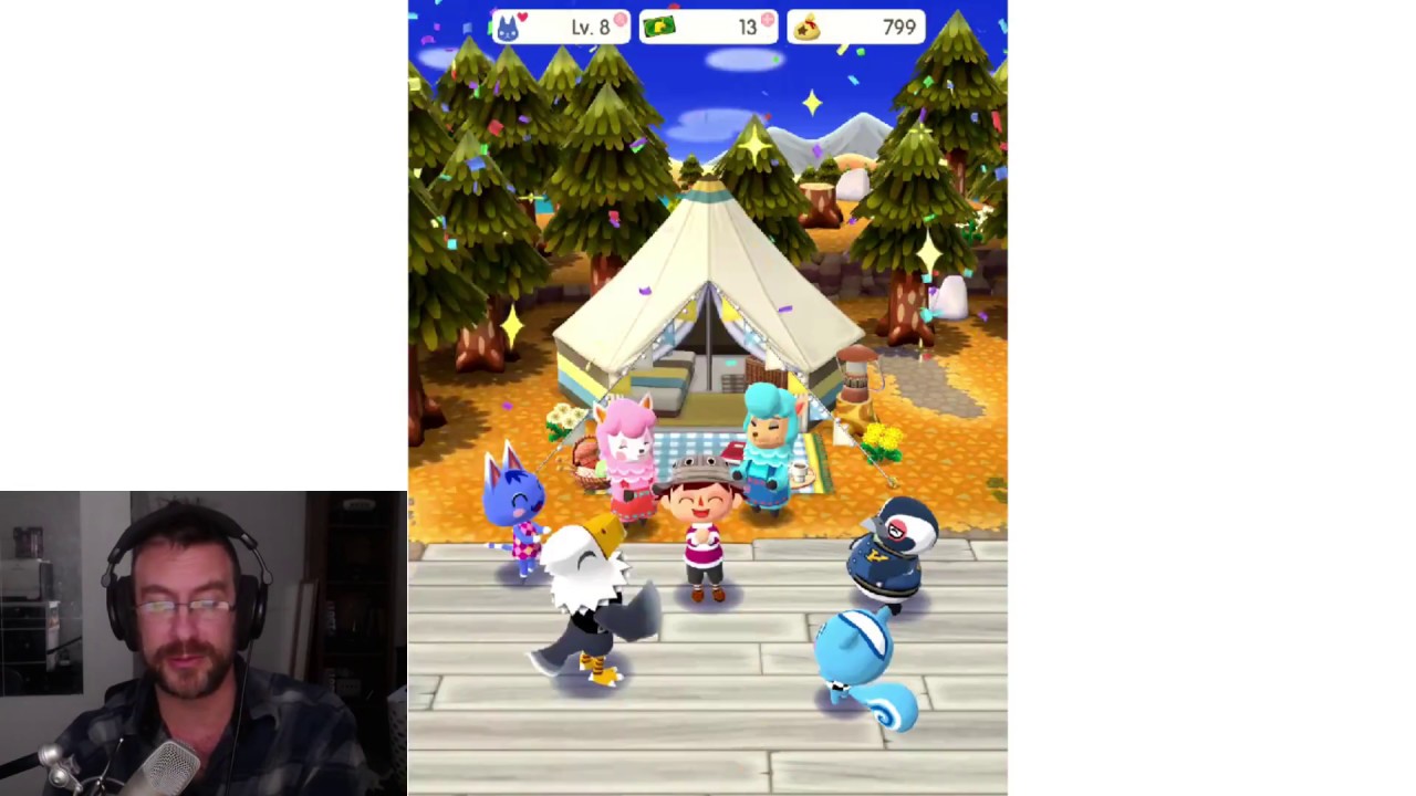 unlock picnic set Level 3 Natural Tent, Unveiling Party. Animal