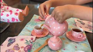 The tea set that survived years of tea parties and still looks new