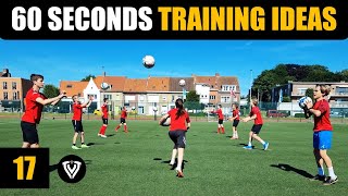 17 | 60 Seconds Training Ideas | Football - Soccer Exercises | U9 - U10 - U11 - U12 - U13 - U14 screenshot 4