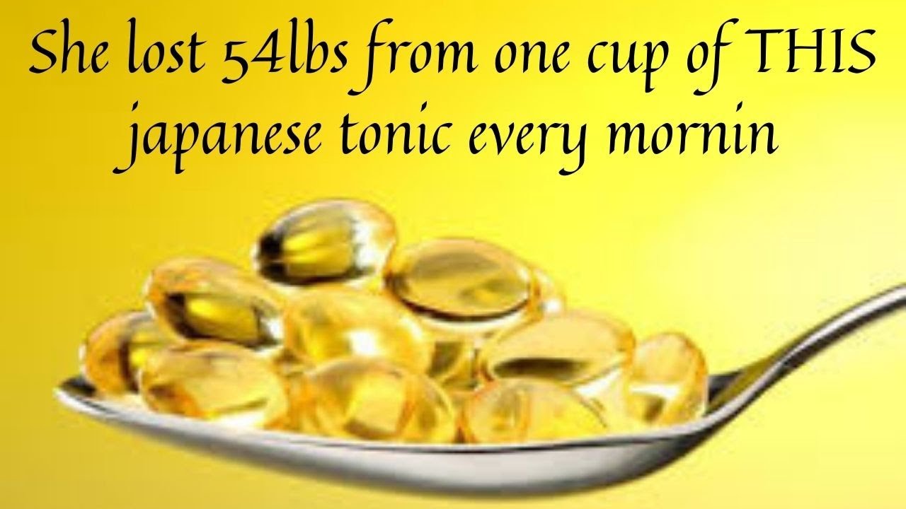 THIS japanese fat-loss tonic I Fix belly fat