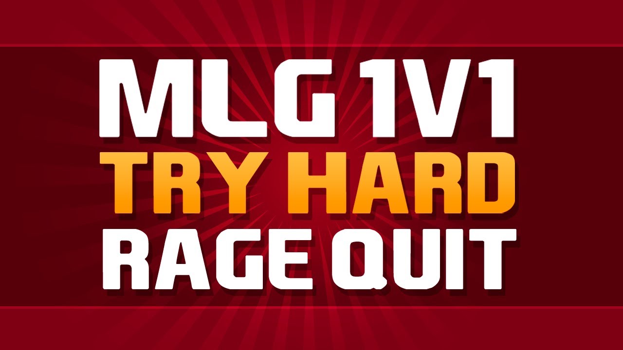 1v1 RAGE QUIT MLG PRO! (Call Of Duty Gamebattles) - YouTube