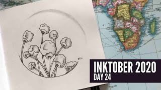 How to Draw Zentangle Pattern Bronx Cheer in Minimalist Style - Inktober Day 24