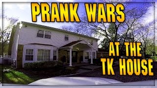 PRANK WARS AT THE TK HOUSE!