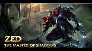 League Of Legends - Zed Nice Escape Ranked Game Hd