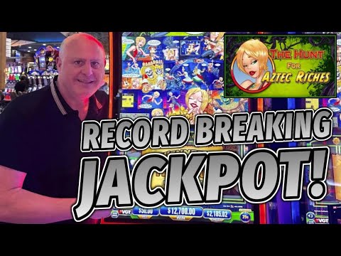 RECORD BROKEN! 🏅 JUST INCREDIBLE    MASSIVE MAX BET VGT RED SCREEN JACKPOT!